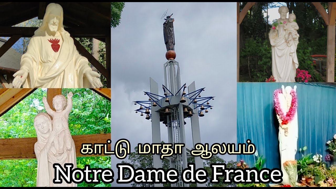 Notre Dame de France ||காட்டு மாதா கோயில் ||Tamil vlog