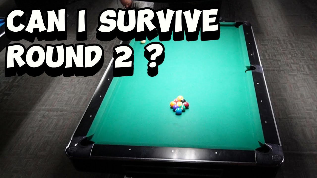 Barely Hanging On...  9 Ball OPEN Tourney match!