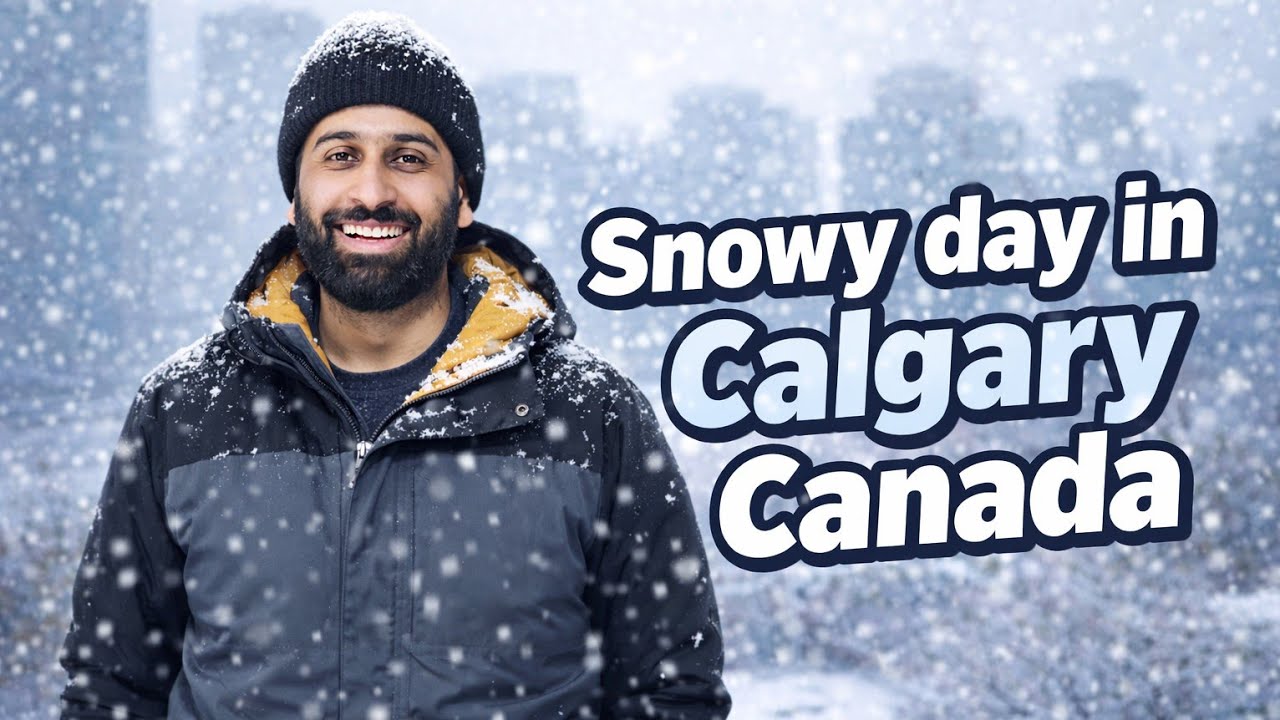 This is What Happens When CALGARY Gets Hit by Massive Snow