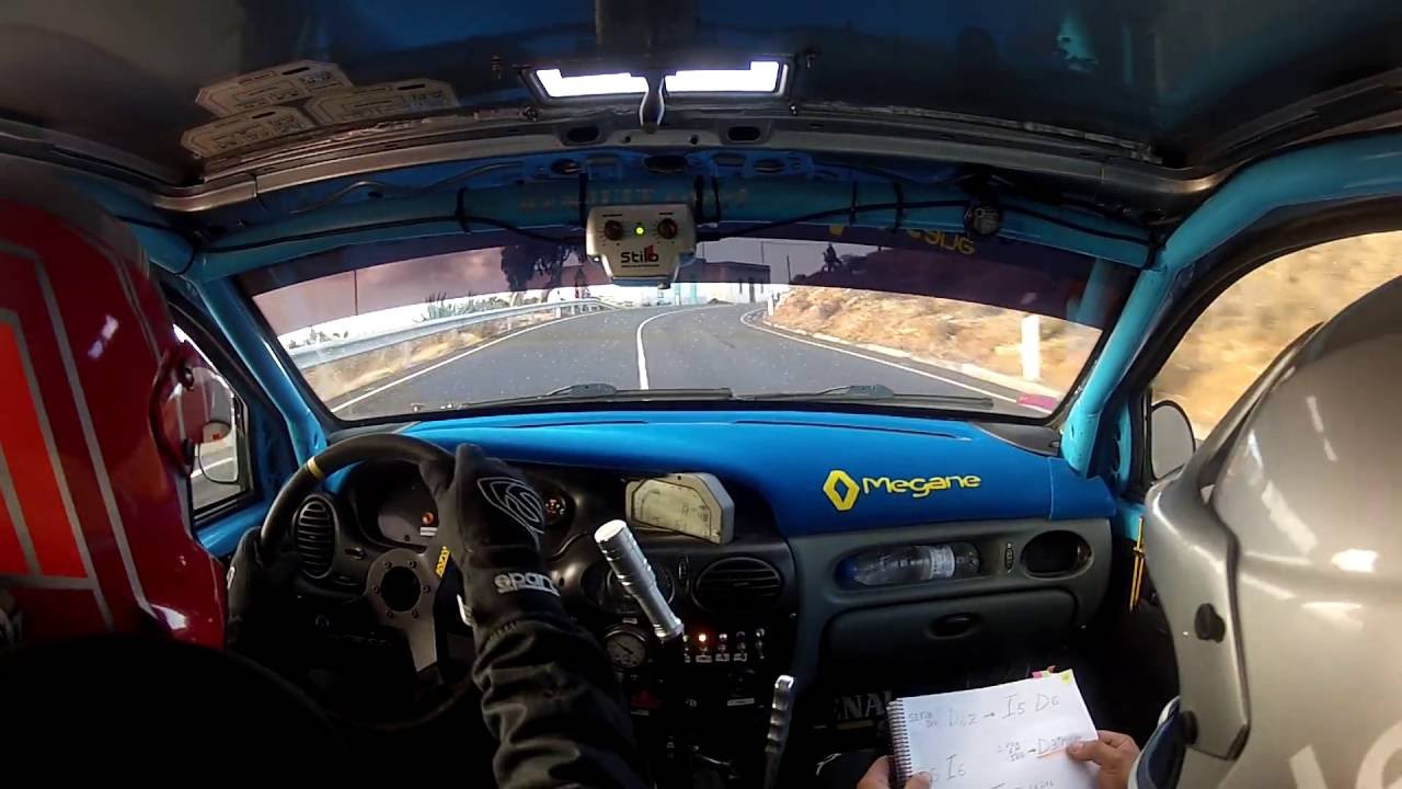 SUSO LEMES - RAYCO A. SANTANA RENAULT MEGANE RALLYE CIUDAD DE TELDE 2015