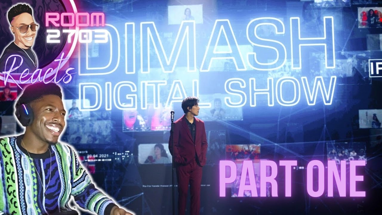 Dimash Reaction 'Digital Show 2021' (Part 1) - What. A. Legend!!! 🫡❤️✨
