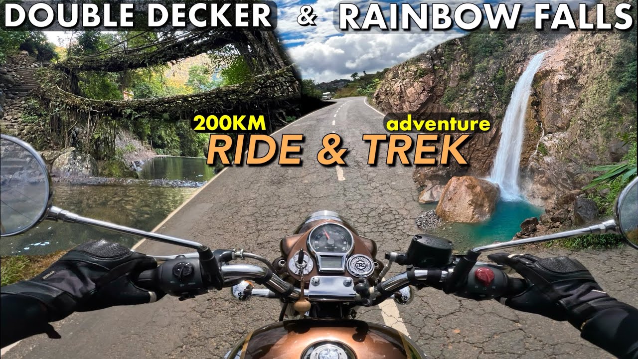 200KM+ RIDE AND ADVENTURE TREK | GUWAHATI TO CHERRAPUNJI EP-01