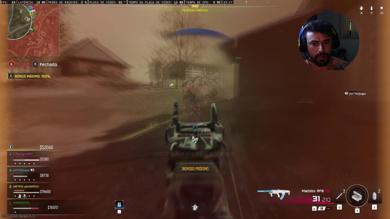🎮 LIVE INSANA DE WARZONE AO VIVO! 🎮