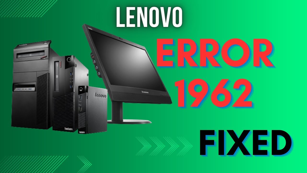 Error 1962: No Operating System Found Lenovo FIXED