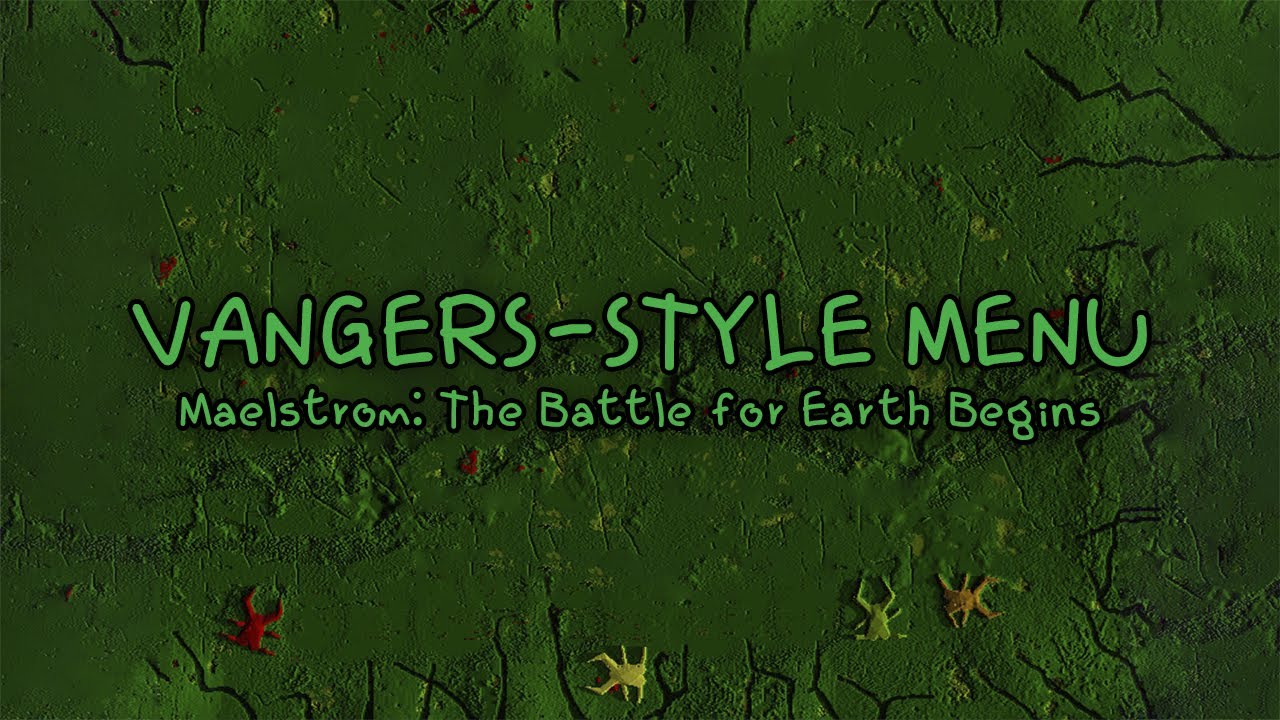 Меню в стиле Вангеров - Maelstrom: The Battle for Earth Begins