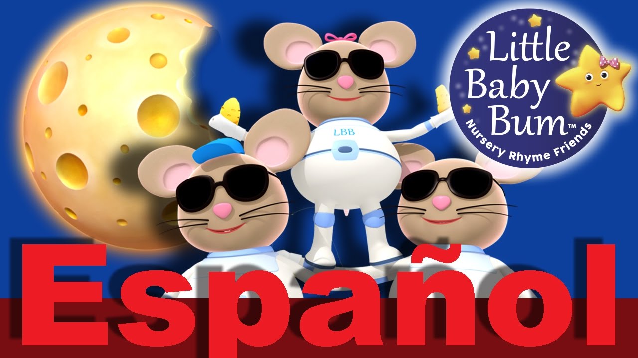 Tres ratones ciegos | Canciones infantiles | LittleBabyBum