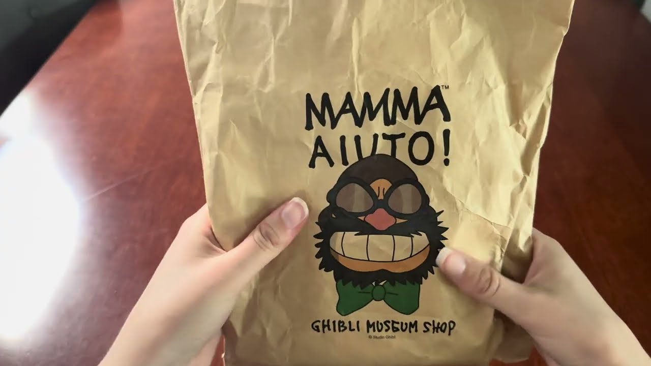 Studio Ghibli museum haul - ASMR ₊˚ʚ 🌱 ₊˚✧ﾟ.