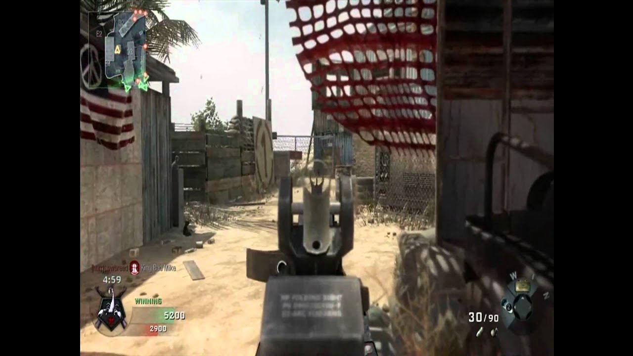 Black Ops Team Deathmatch Firing Range Multiplayer Gameplay (Xo ELVIS oX) HD