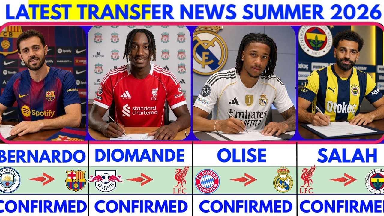 🚨LATEST CONFIRMED TRANSFER NEWS AND RUMOURS TRANSFER NEWS  2026| Alvarez🔥 Olise to madrid✔️ &Eacute;derson🚨