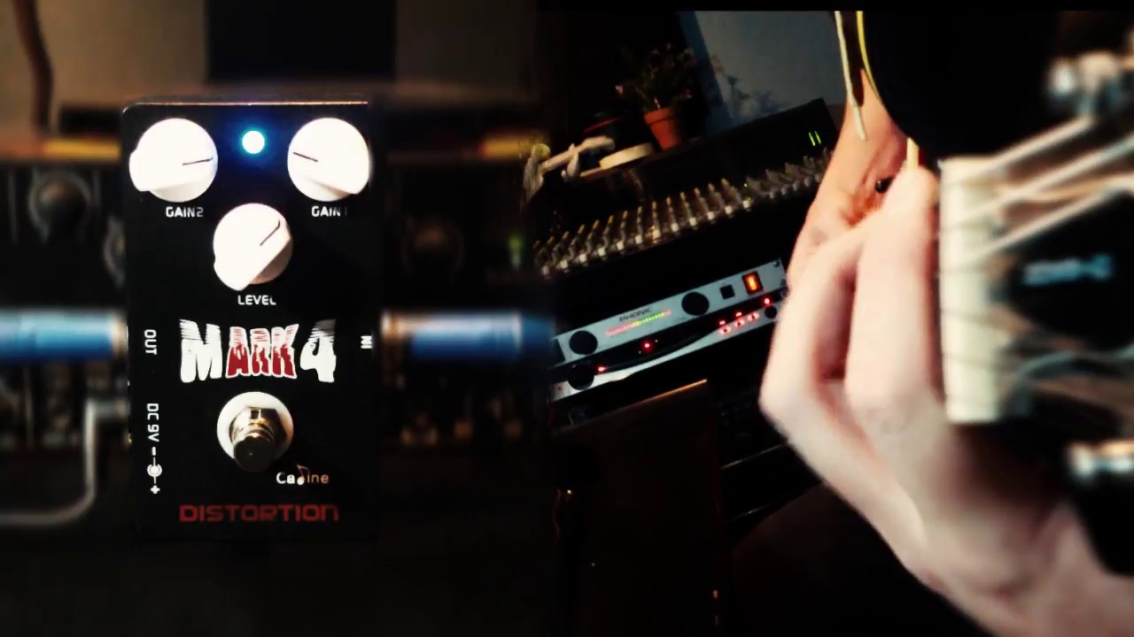 Caline Mark 4 Distortion - Pedal Demo & Review - (Mariano Wettstein)