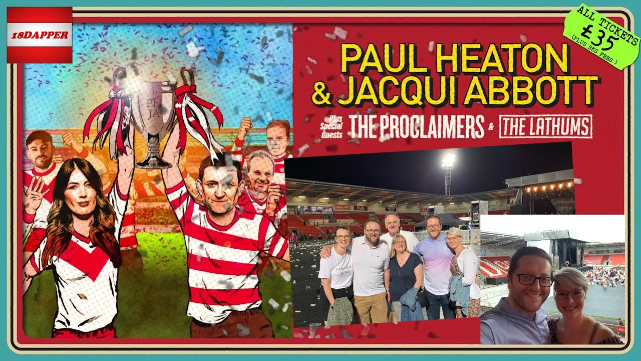 Paul Heaton & Jacqui Abbott | Eco Power Stadium | Doncaster 23/07/2022