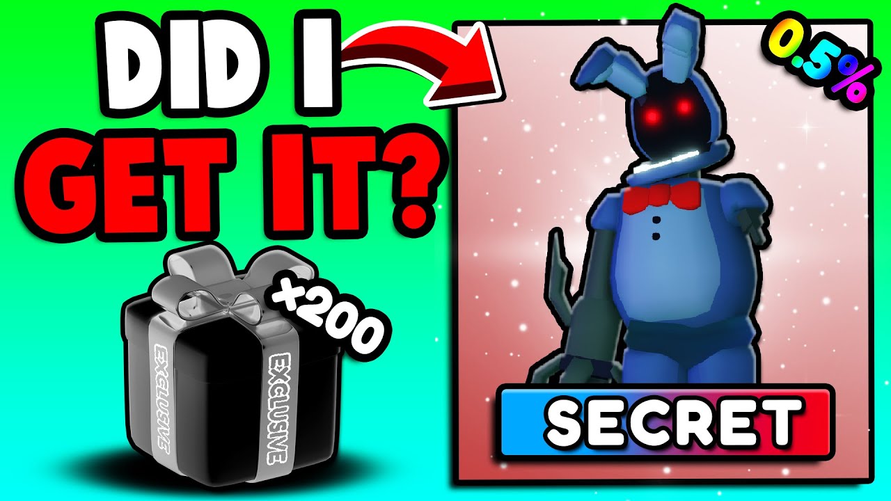 Я открыл 200 ЭКСКЛЮЗИВНЫХ ПОДАРКОВ и получил ___? (Five Nights TD)