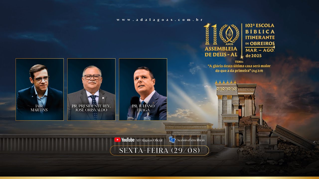 110 ANOS IEADEAL | ACESSÍVEL EM LIBRAS (SEXTA - FEIRA)