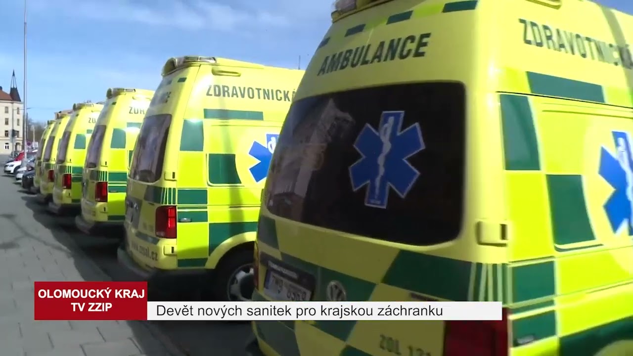 Nové sanitky pro krajskou záchranku