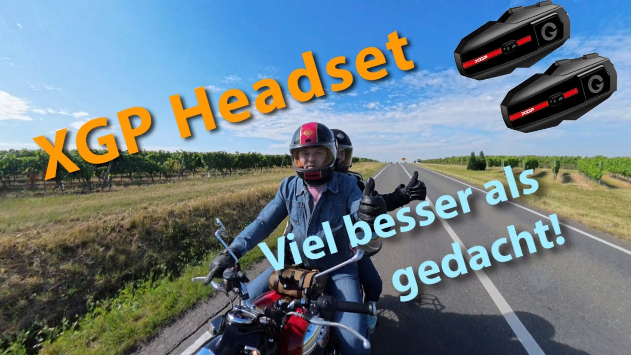 Dieses 130&euro; Motorrad Duo-Headset &uuml;berrascht mich!