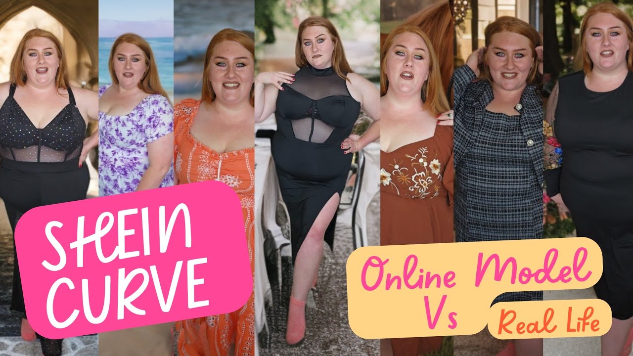 SHEIN CURVE Plus size (Online Model vs Real Life) Apron belly edition #sheinhaul
