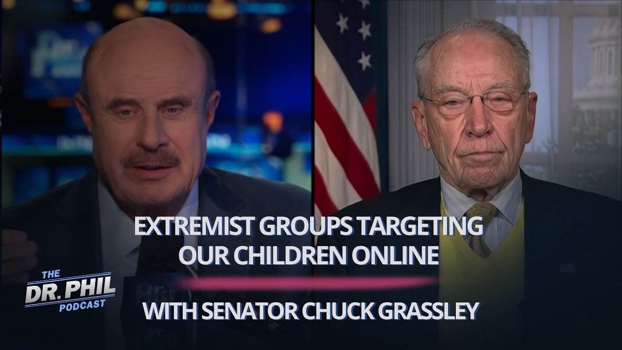 Extremist Groups Targeting Our Children Online with Senator Chuck Grassley