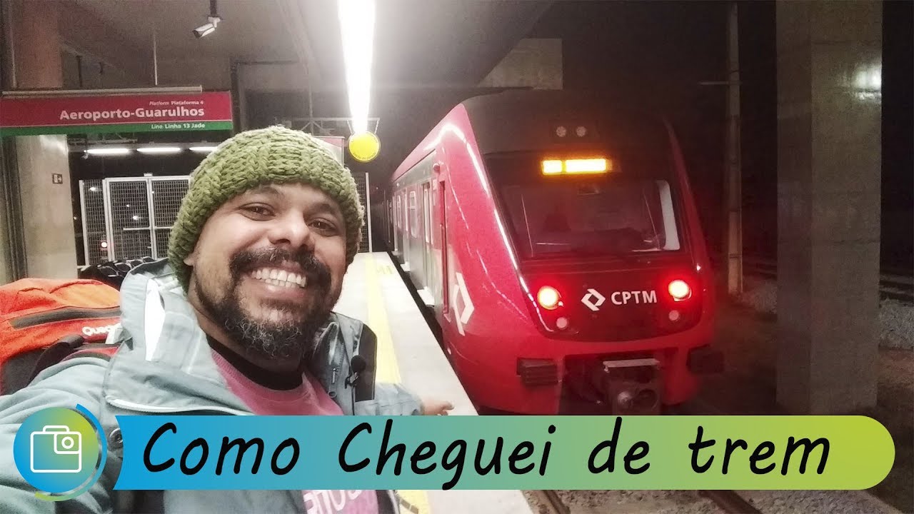 Como Chegar no Aeroporto de Guarulhos de trem!