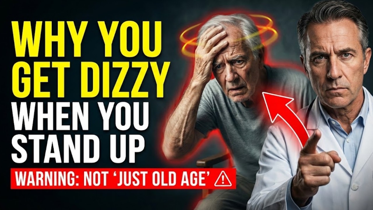 Why You Feel Dizzy When You Stand Up (Not Just “Getting Older”)