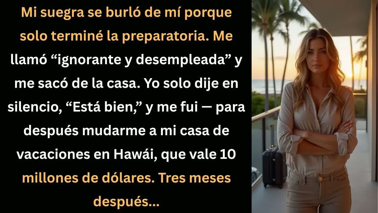 Mi suegra me humilló por no tener carrera… pero no sabía el secreto que escondía