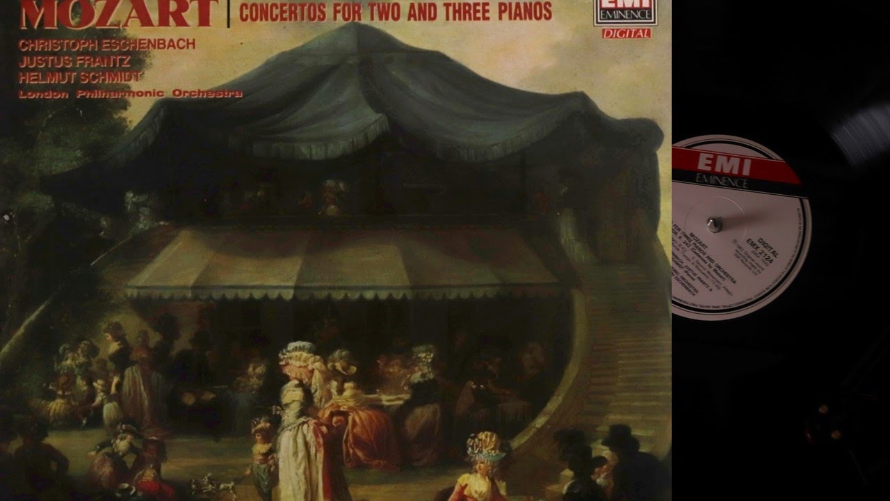 [LP] Mozart - Concertos For Two And Three Pianos - Eschenbach (side A)