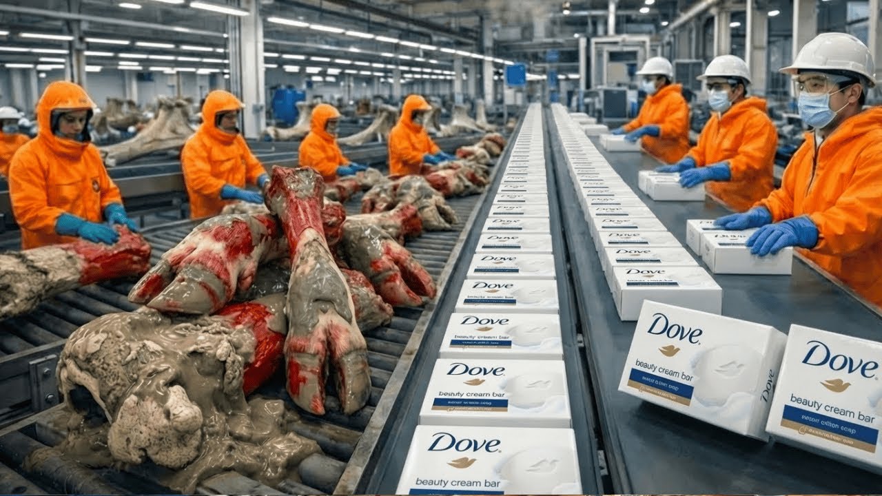 Inside the Soap Factory: How COW HOOVES Become Your Luxury Soap Bars (Full Process)