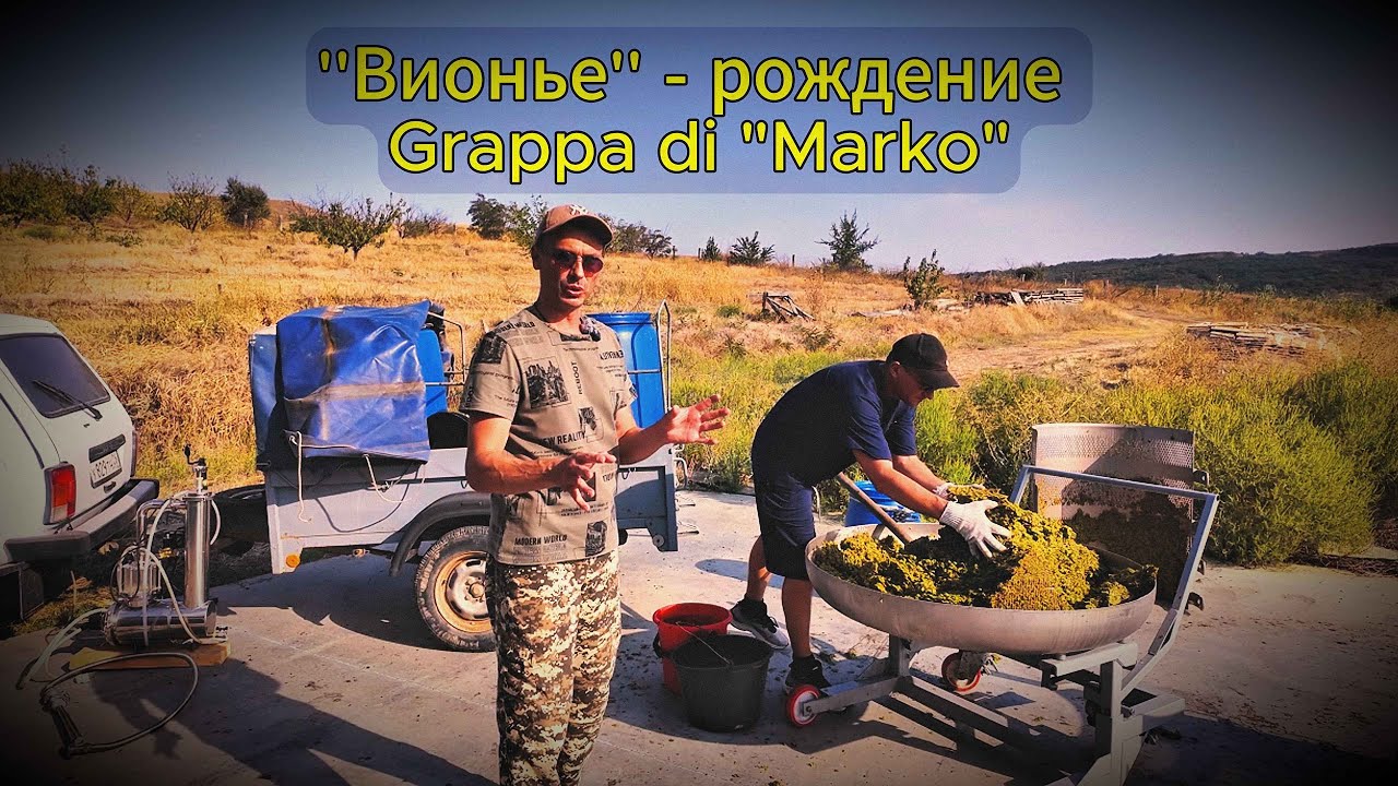 Южный эксклюзив: рождение &laquo;Grappa di Marko - Вионье&raquo;