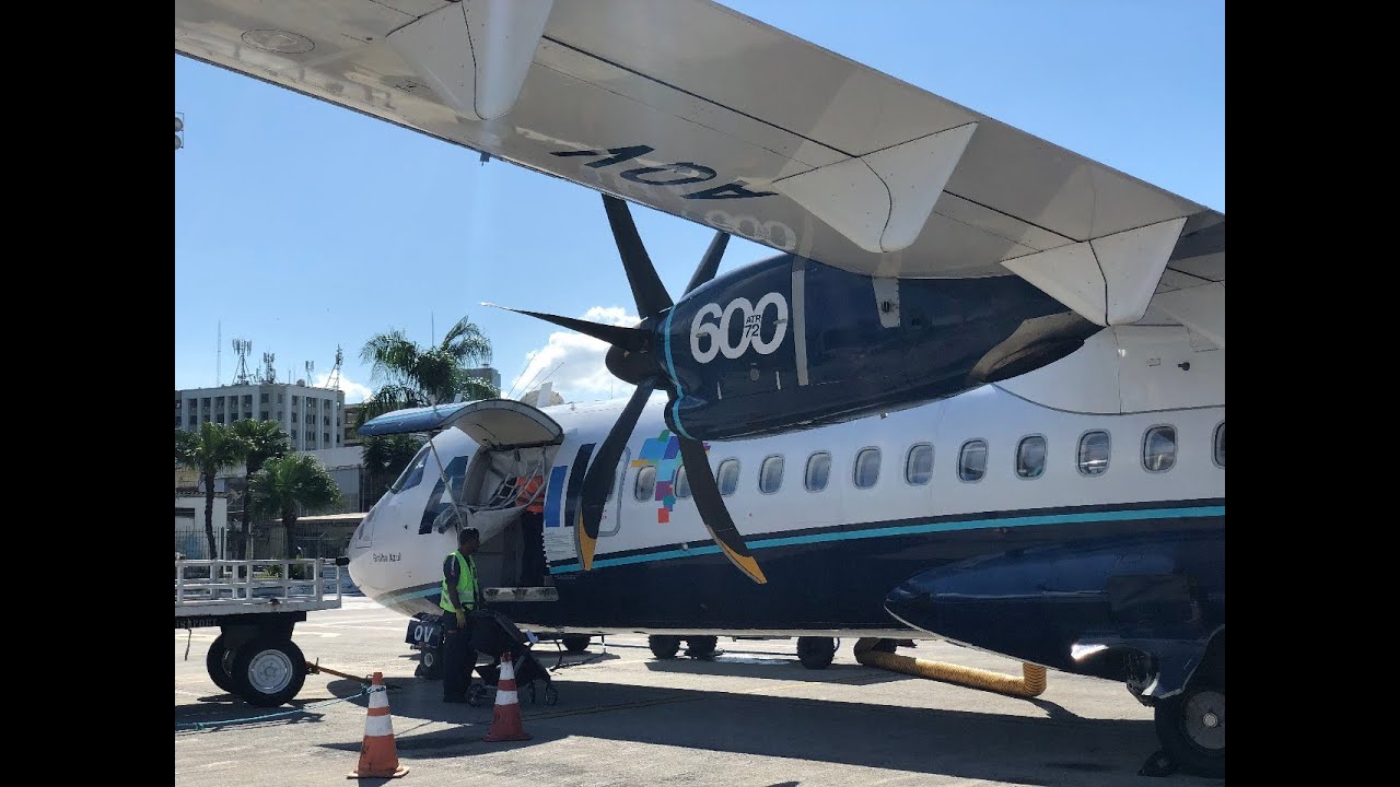 AZUL | Rio de Janeiro SDU ✈ São José dos Campos SJK | ATR 72-600 [Voo Completo]