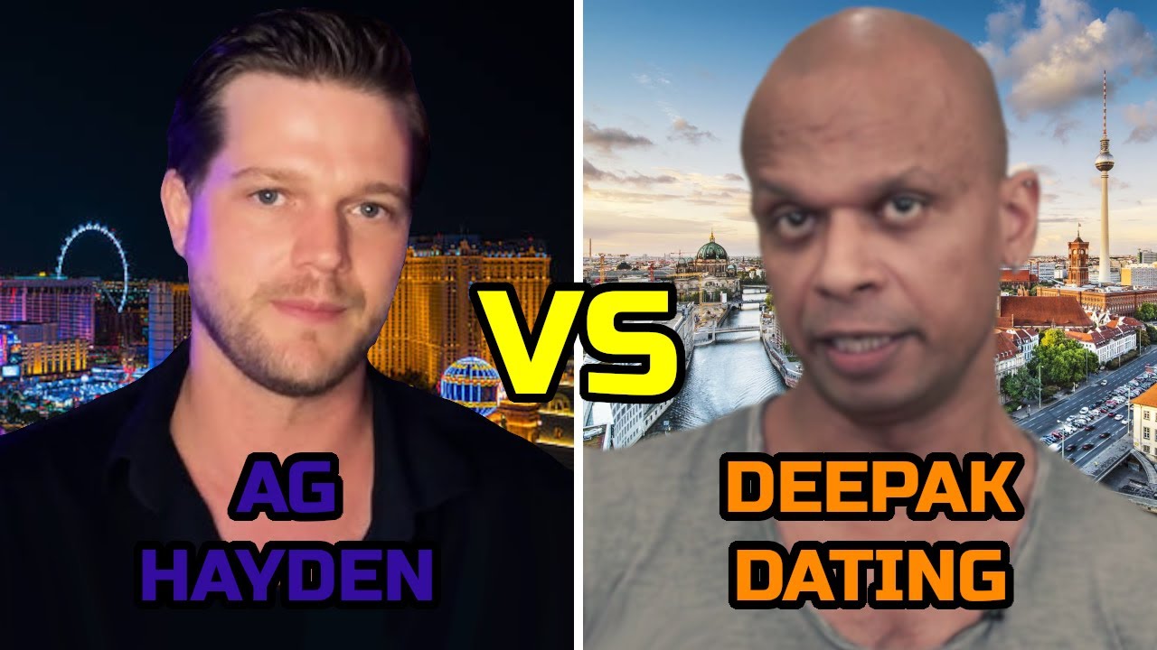 VERBAL GAME DEBATE! AG Hayden VS Deepak Dating [Ice White] [@aghayden] [@DeepakDatingCoach]