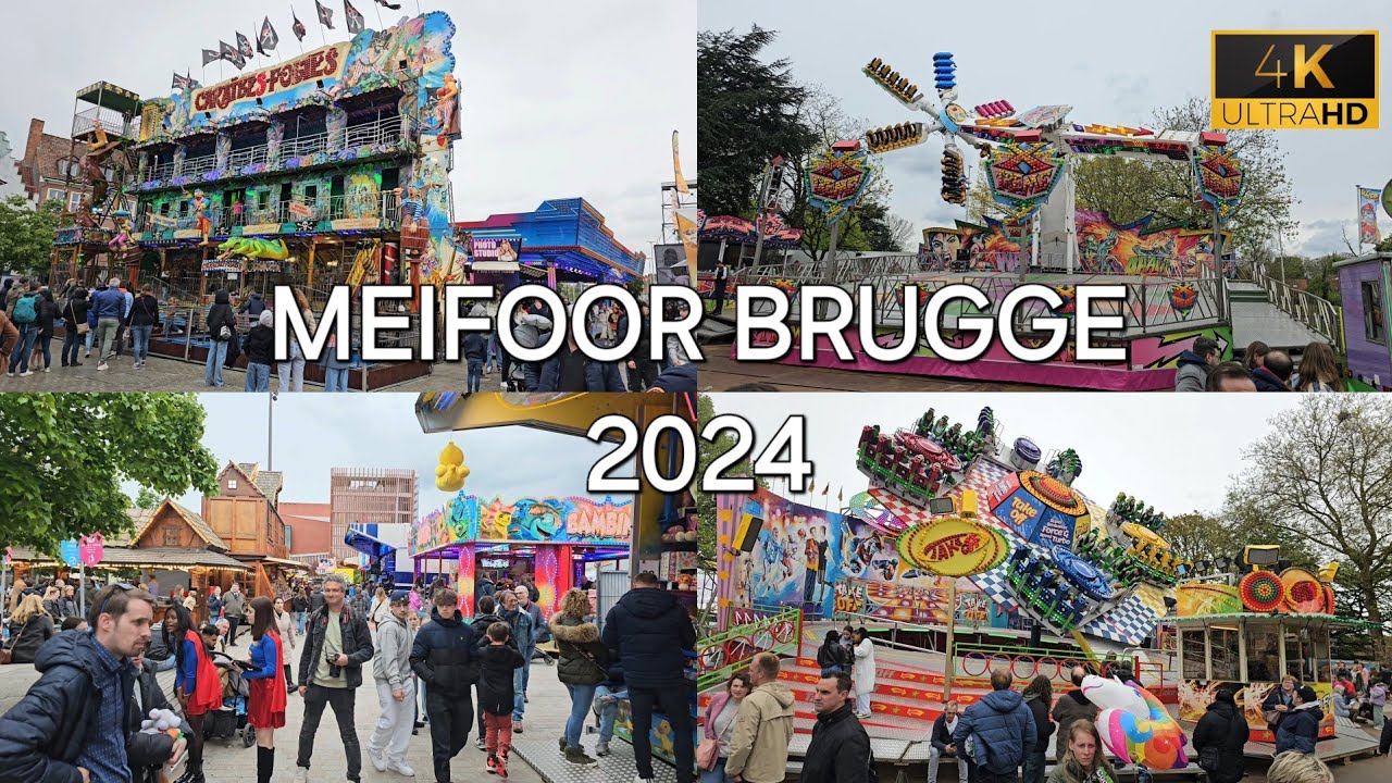MEIFOOR Brugge 2024 |walking tour| 4K UHD