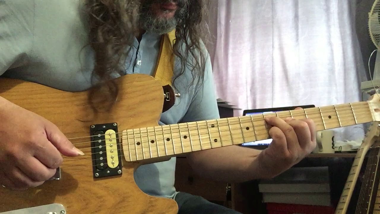 2 piece Korina Telecaster with Rolling Mills Irongear pickup