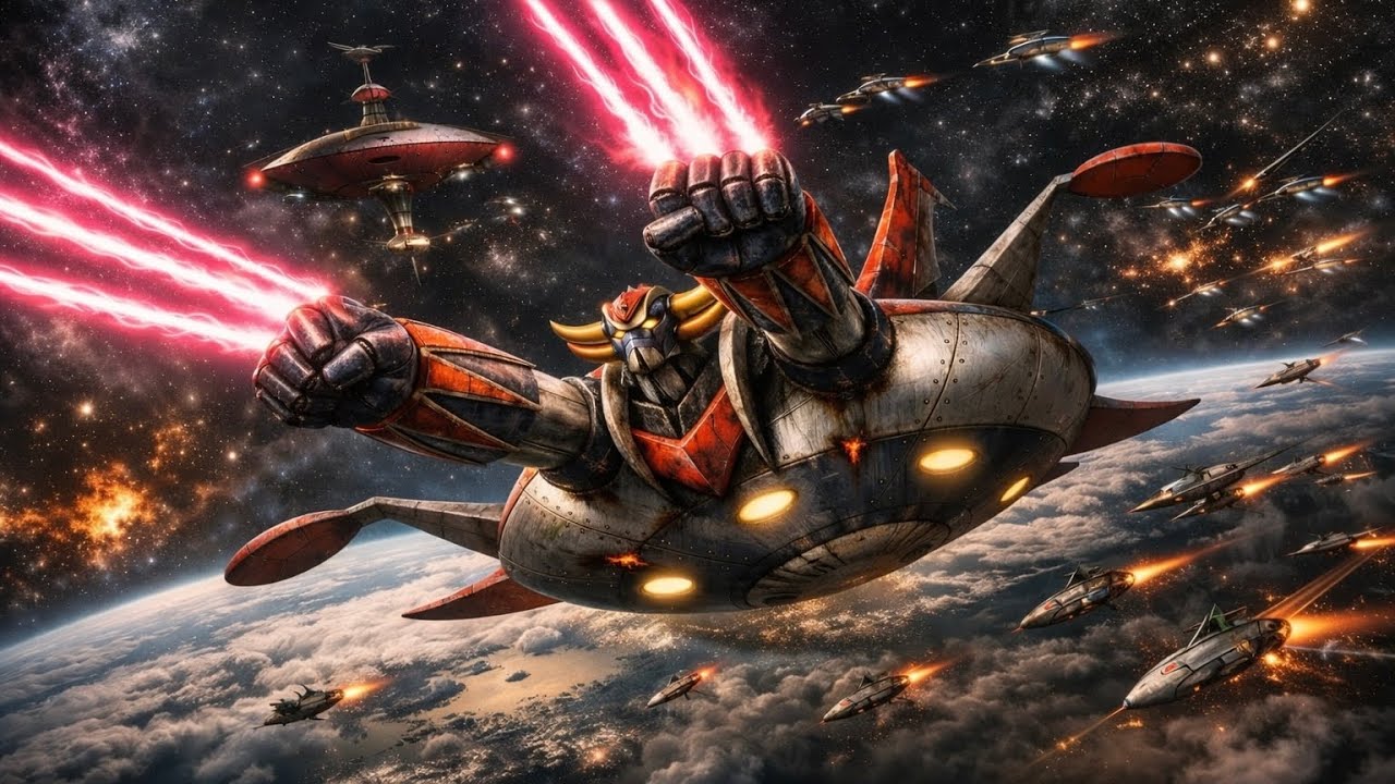 Grandizer ( the invasion of planet Fleed )جريندايزر ( غزو كوكب فليد)