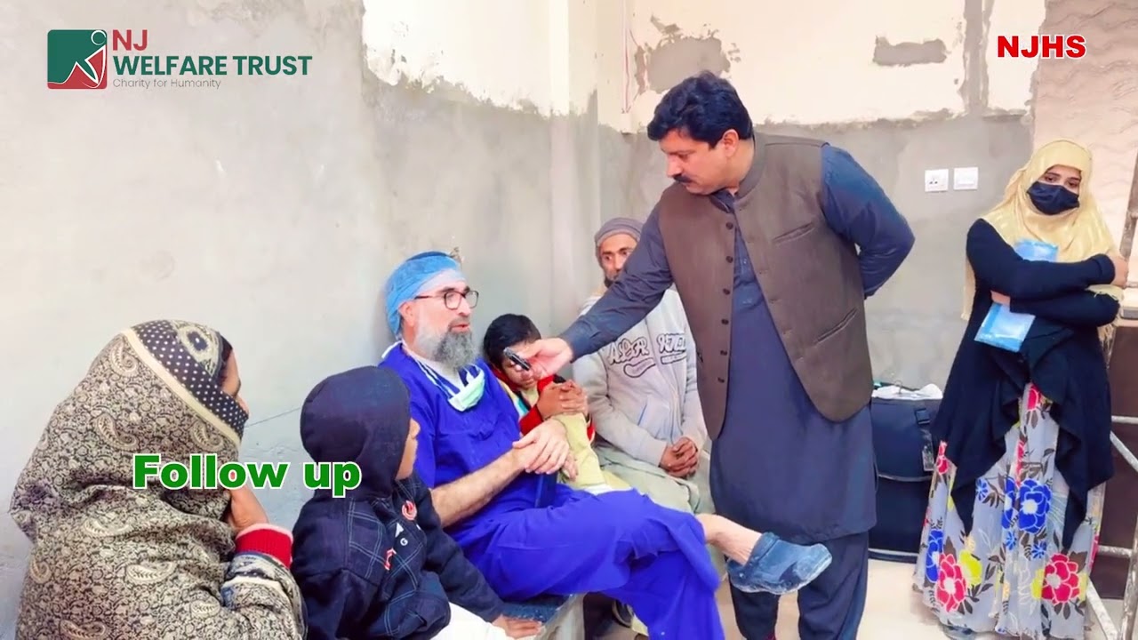 NJ Welfare Trust organized a free Ortho Surgical Camp at Multan from 1 - 11 November 2025.
