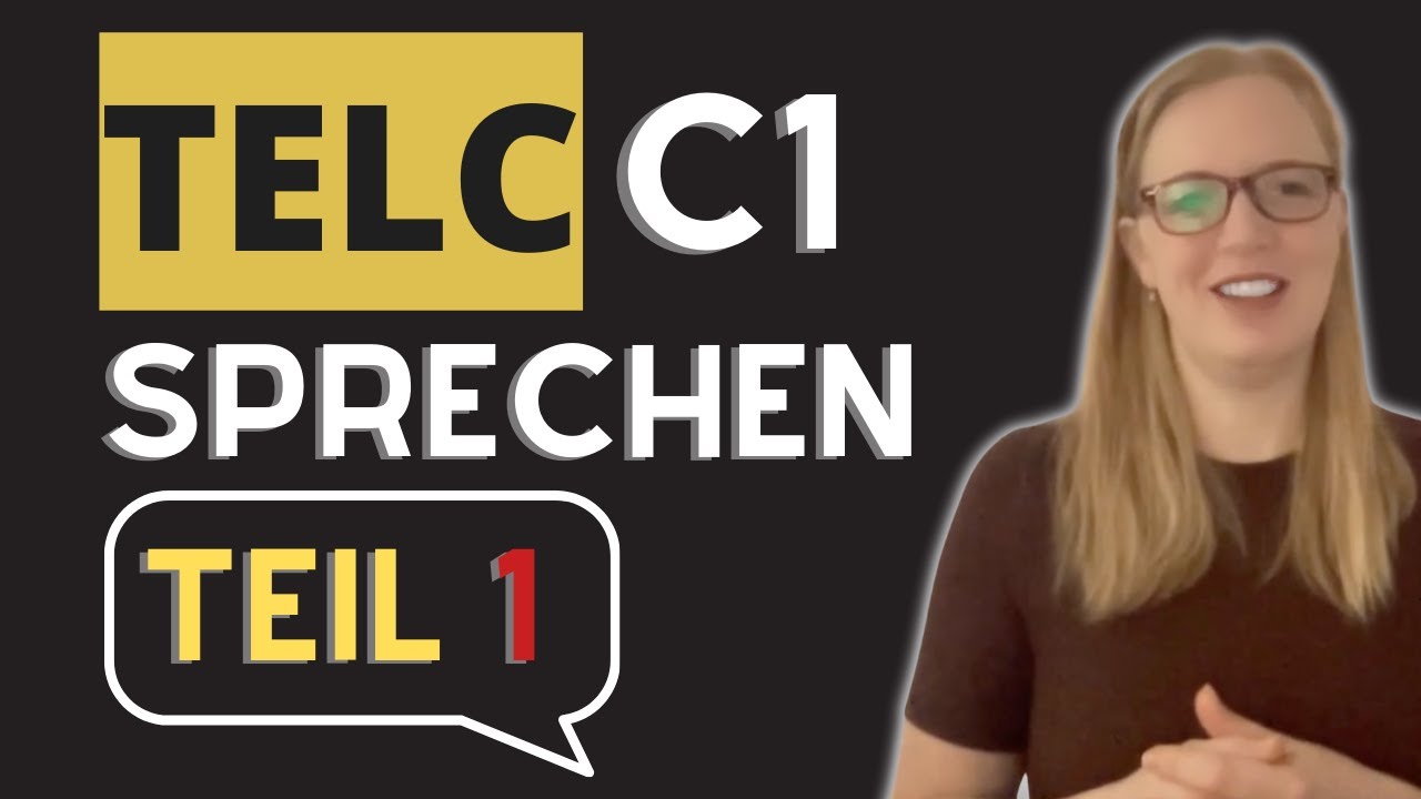 telc c1 sprechen teil 1 - 