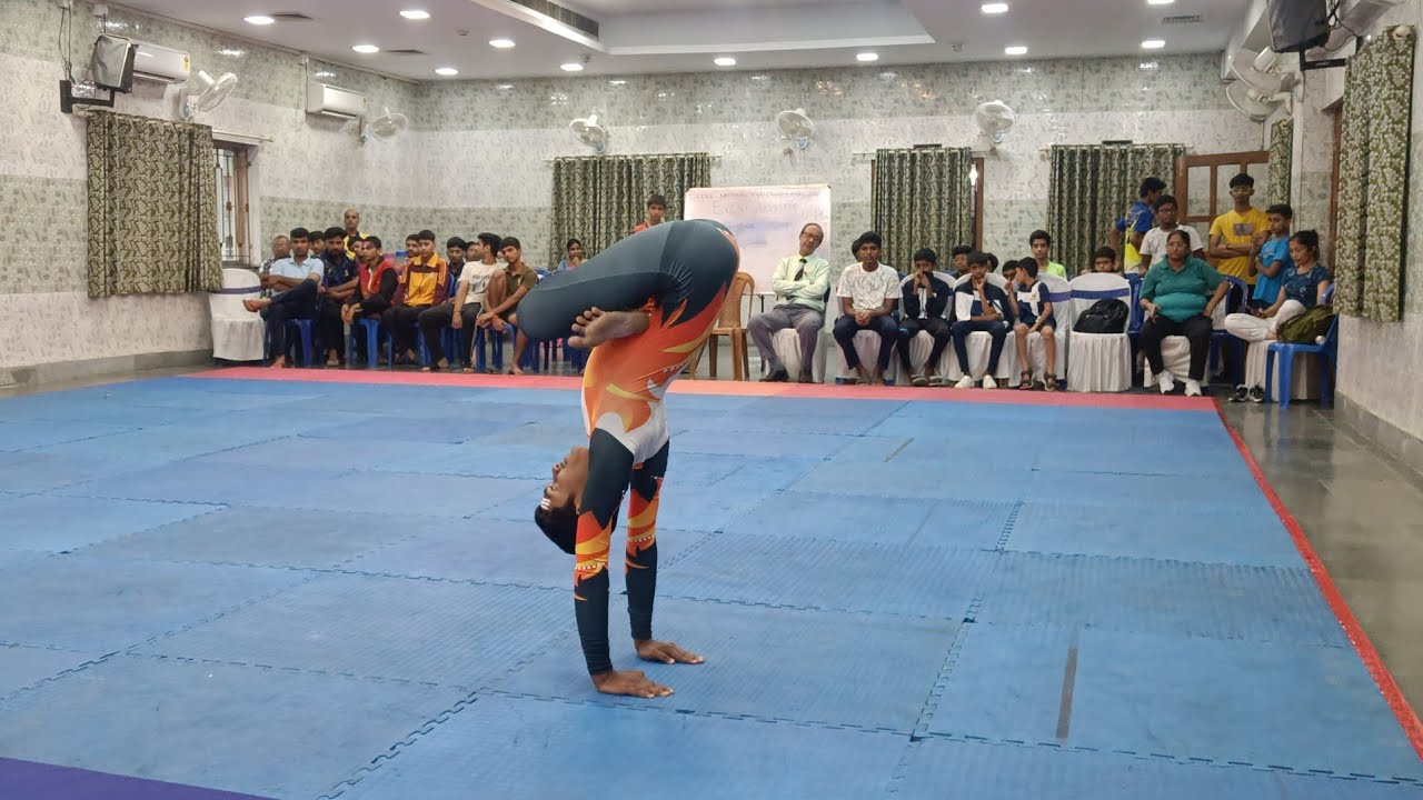 Rhythmic Yoga @yogalifesammy #yogapractice #yogalife #viral #Yogaboy #kheloindia #sgfi #Rhythmicyoga
