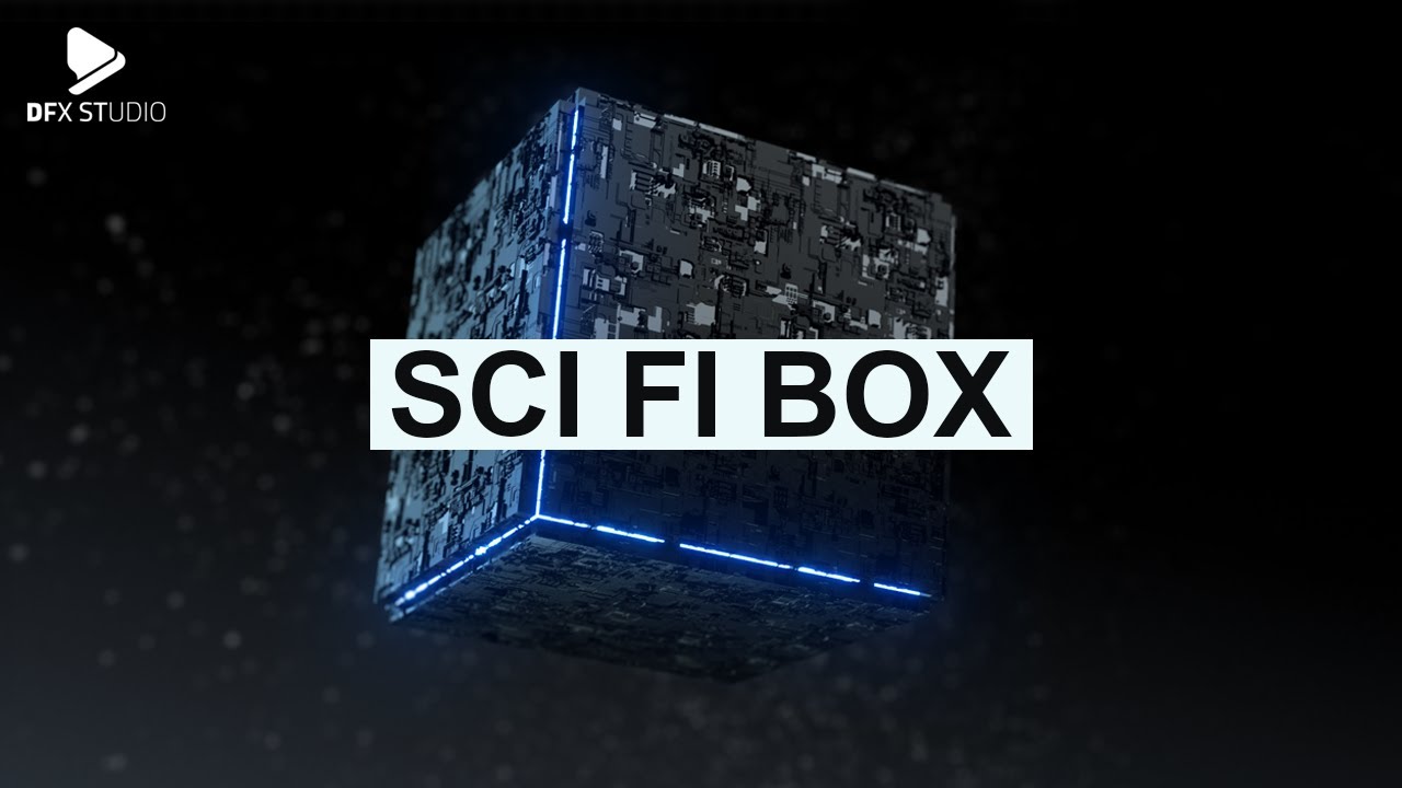 SCI FI BOX 4D Cinema WITH Octane ..Tutorial