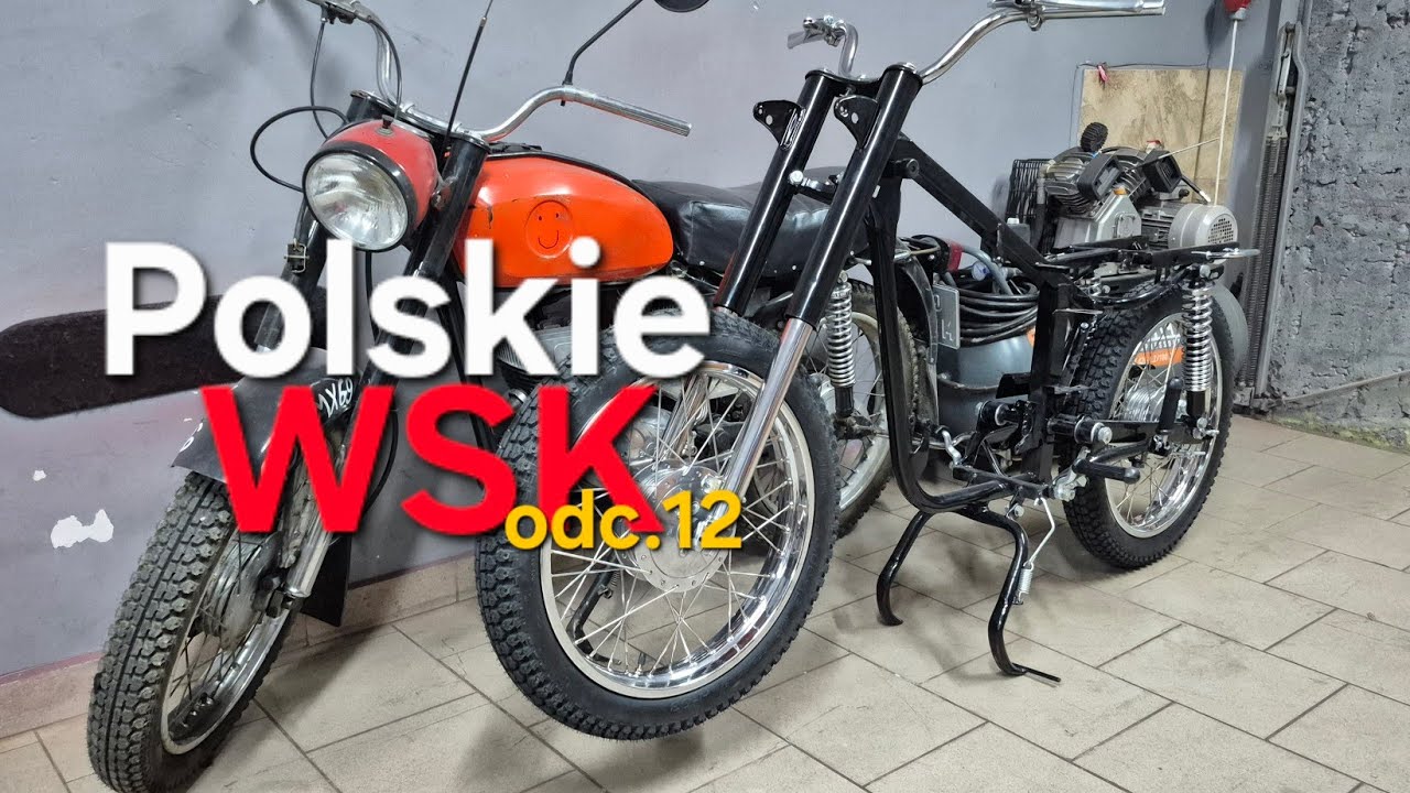 Польский WSK №12 — началась покраска и сварка пластика