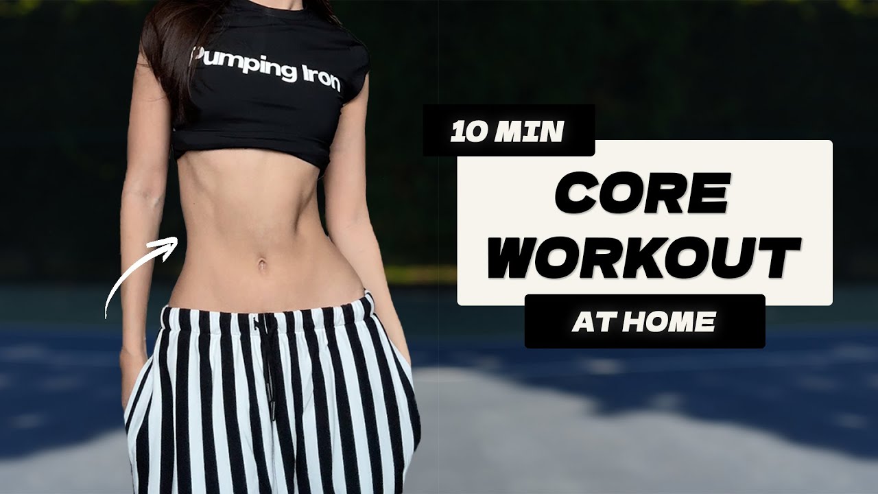10 MIN CORE WORKOUT / at home, no equipment