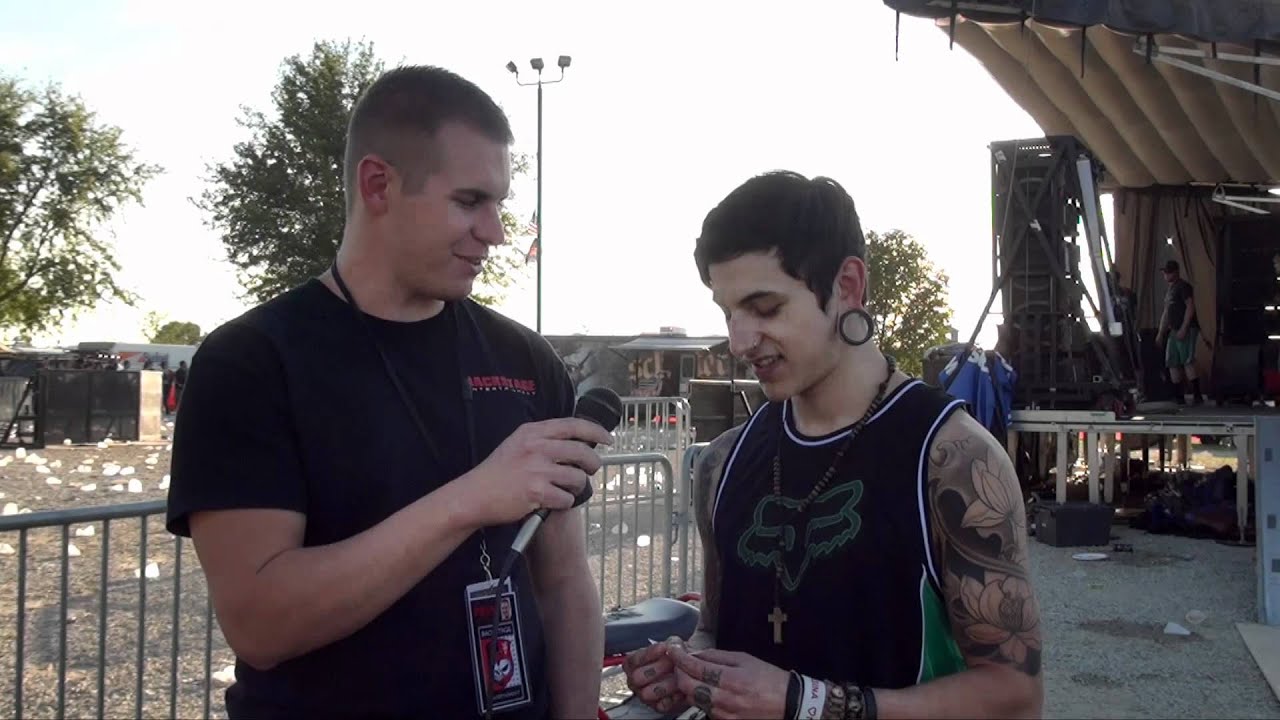 Gabriel Garcia - Black Tide Interview at River Riot 2011 - Backstage Entertainment