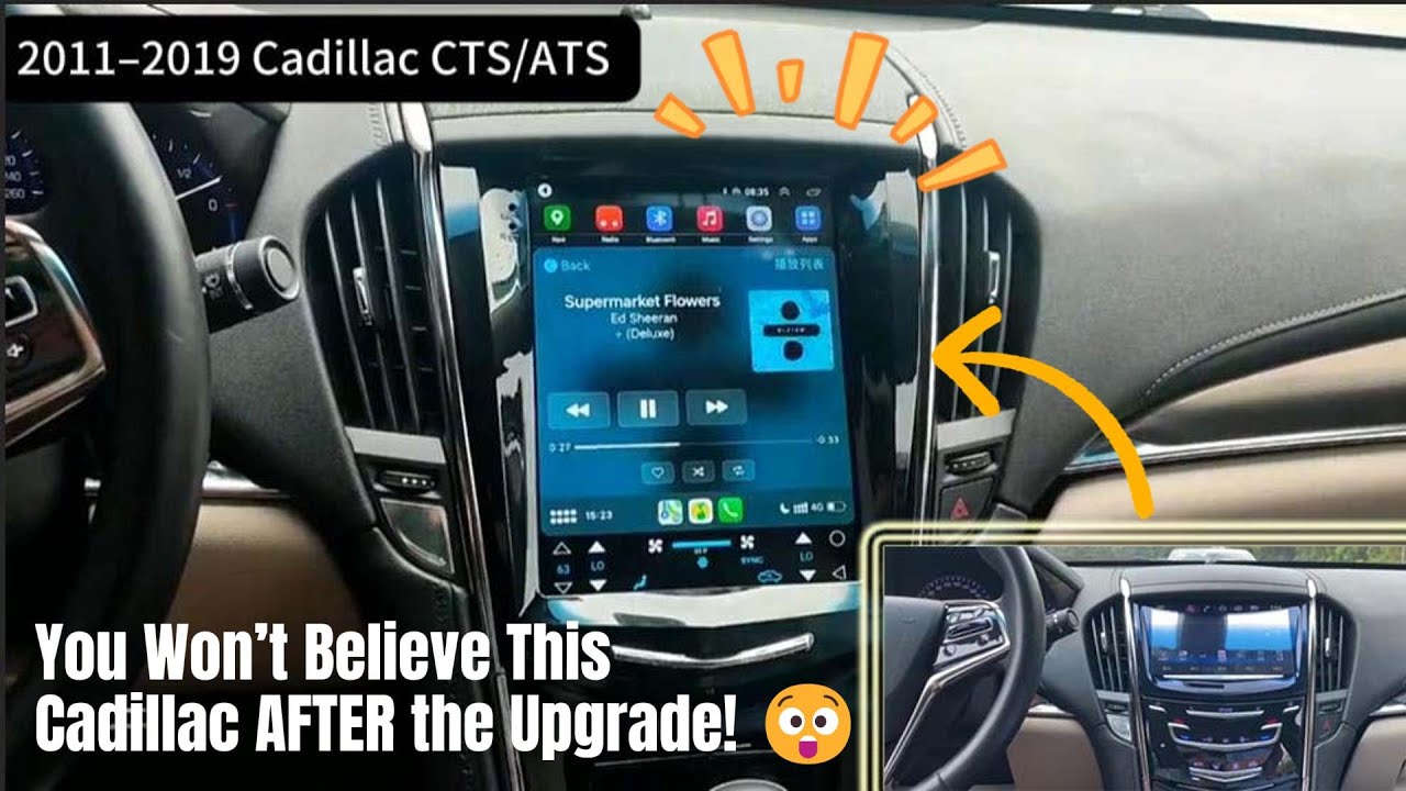 Cadillac CTS/ATS/SRX Screen Upgrade – Must-Have CarPlay!