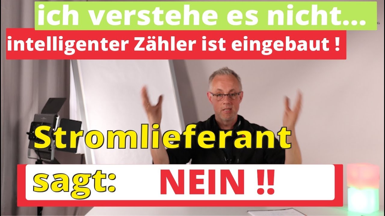 Smart Meter eingebaut , neuer Strom-Lieferant sagt nein