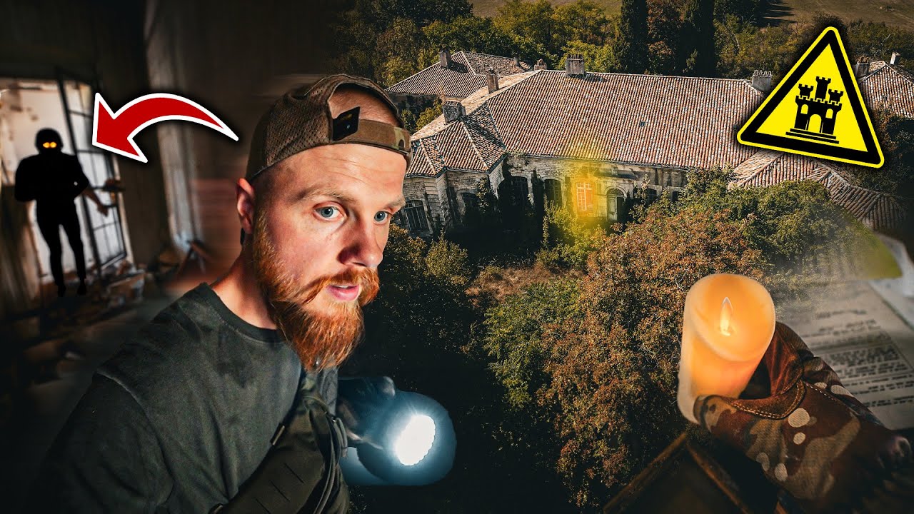 WIR SIND NICHT ALLEINE IN VERLASSENEM SCHLOSS VON 1610? KERZE BRENNT NOCH...