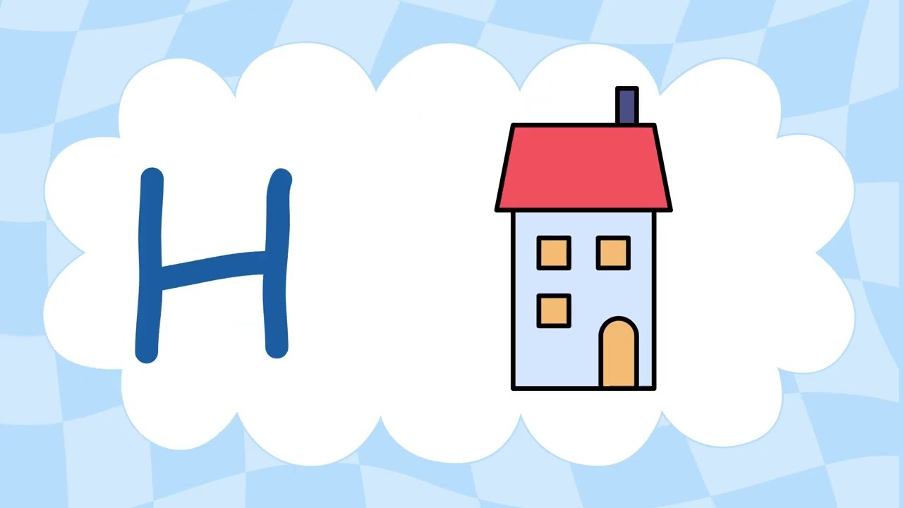 ABC Lied auf Deutsch - Buchstaben von A bis Z mit Wörtern lernen