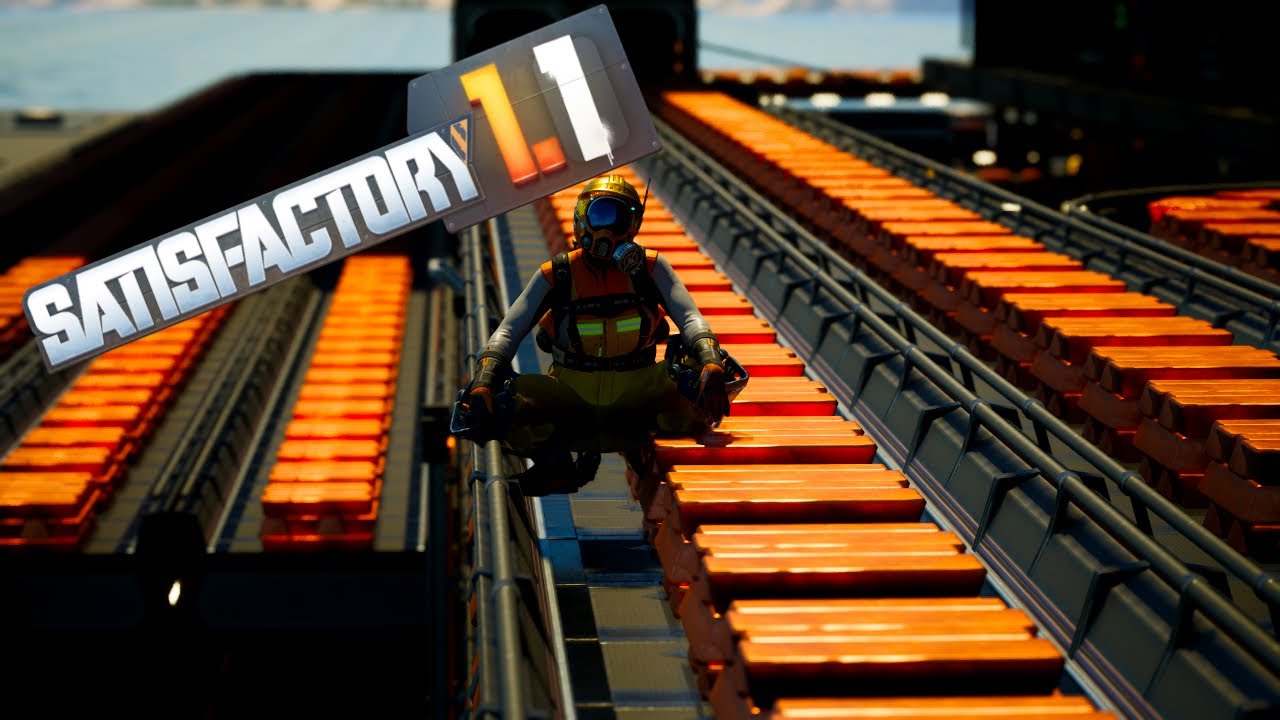 Ist das ZU VIEL Kupfer pro MINUTE?? in Satisfactory 1.1