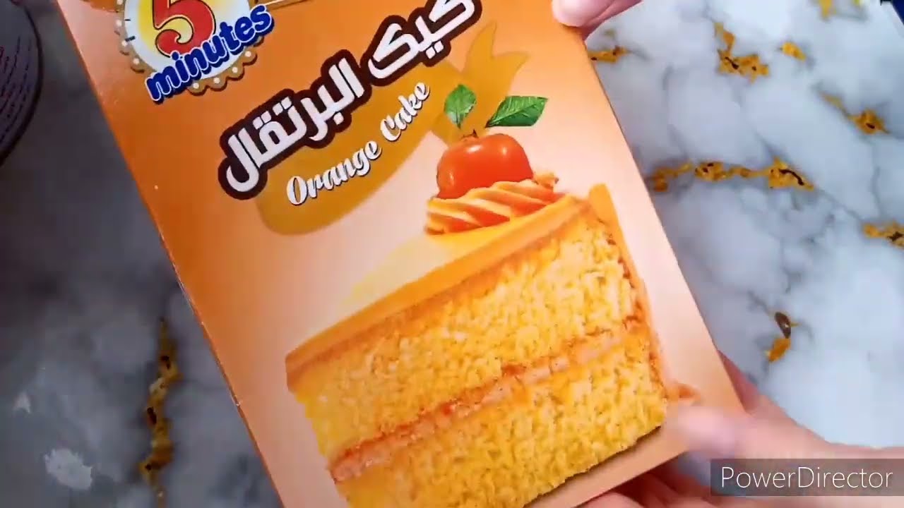 تجربه كيك البرتقال5minutes | ايه ده