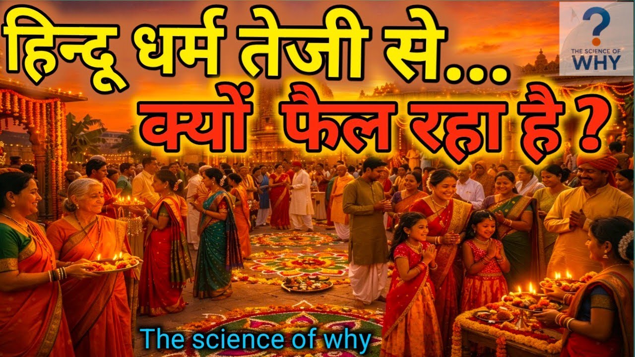 हिंदू धर्म दुनिया में तेजी से क्यों फैल रहा है? | The Real Reason Explained