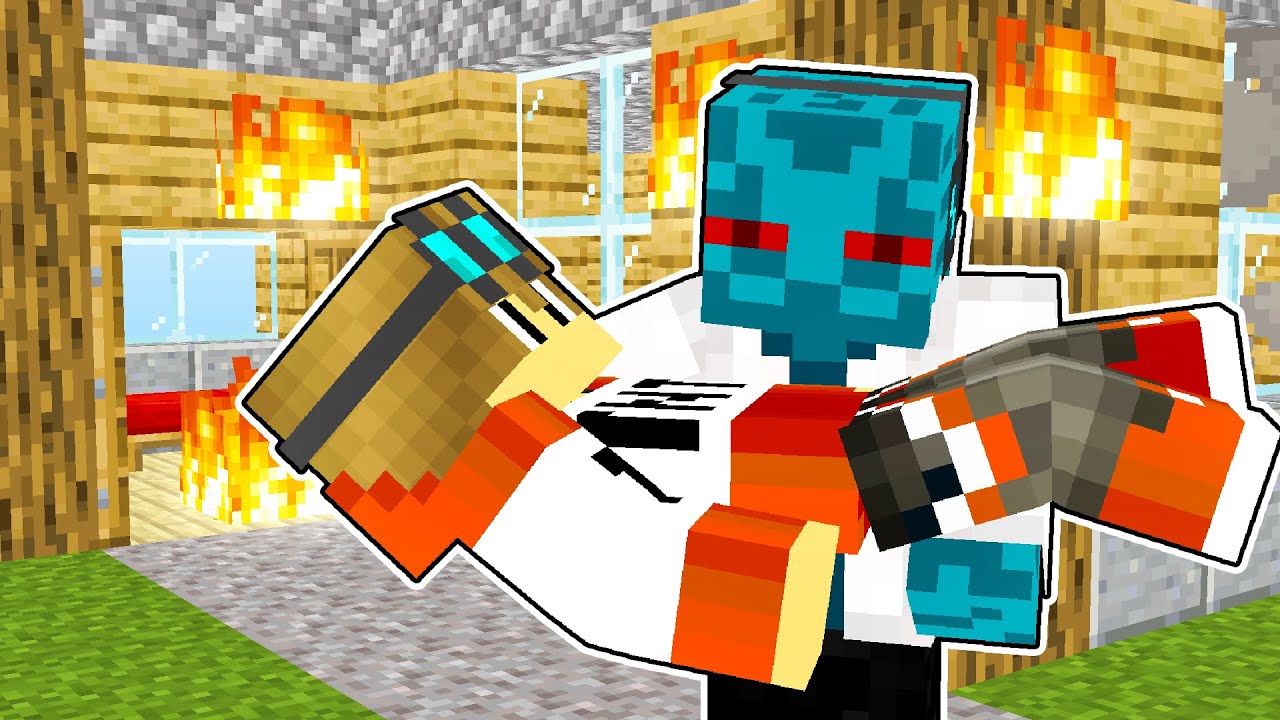 ZACHRAŇUJU GRIEFERA V MINECRAFTU! | Minecraft