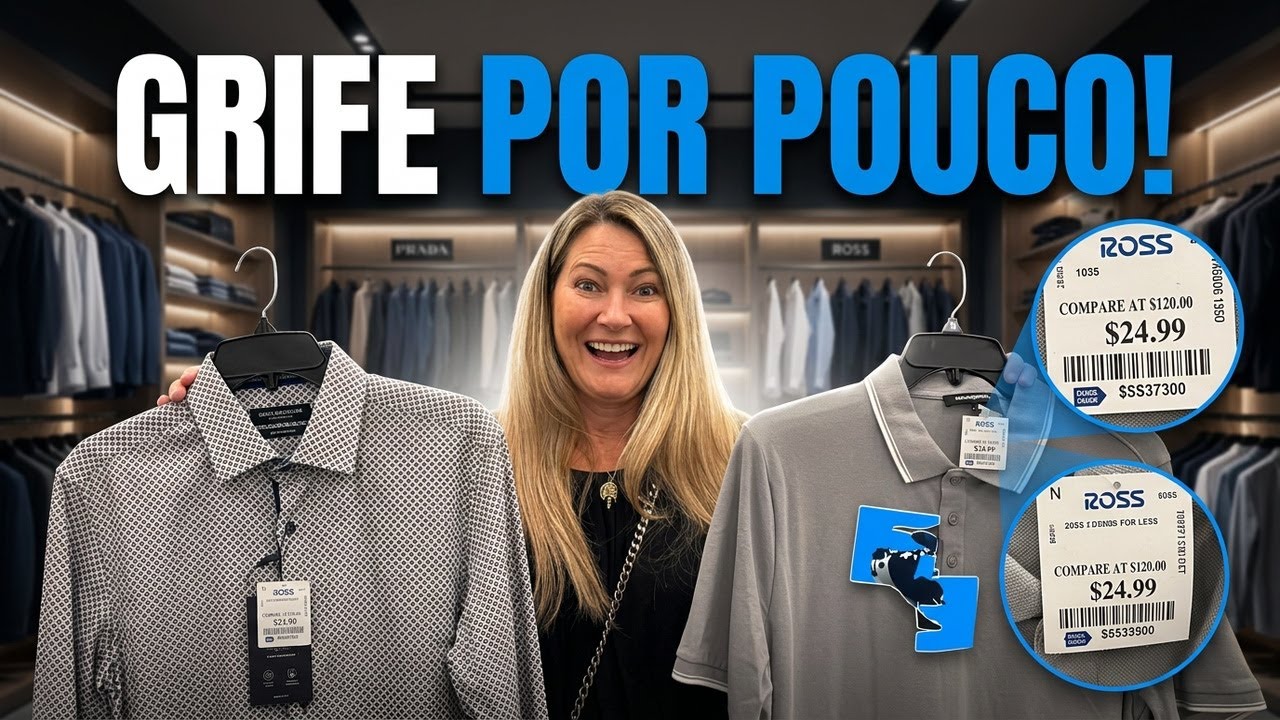 VOCÊ VAI SE SURPREENDER! ROUPAS MASCULINAS na ROSS com PREÇOS INCRÍVEIS