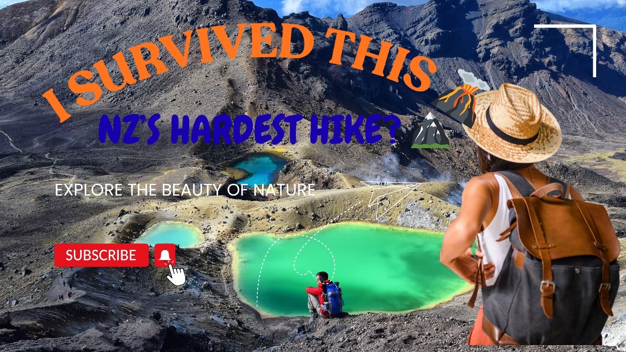 Tongariro Alpine Crossing 🇳🇿 | Full Hike Guide + Was It Really That Hard? 🌋🏔️
