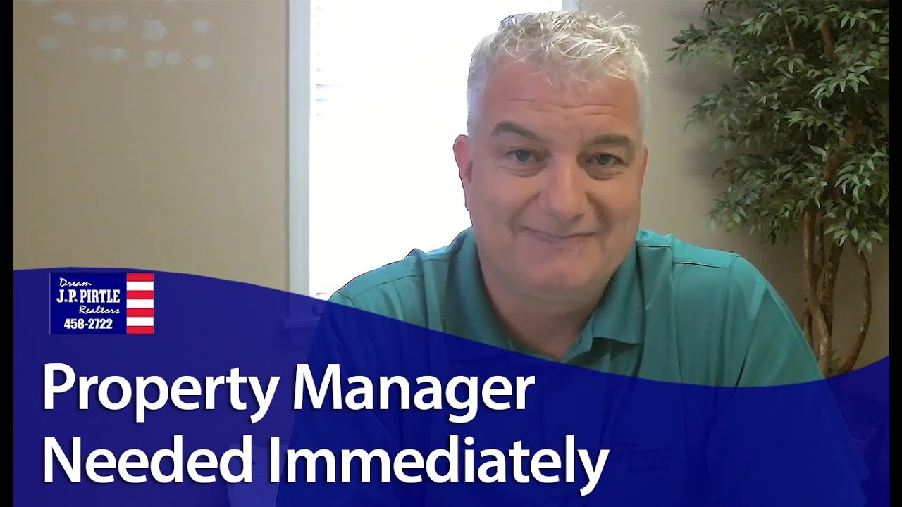 Louisville Real Estate: Property manager needed immediately
